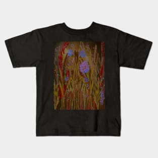 Abstract Floral design collection Kids T-Shirt